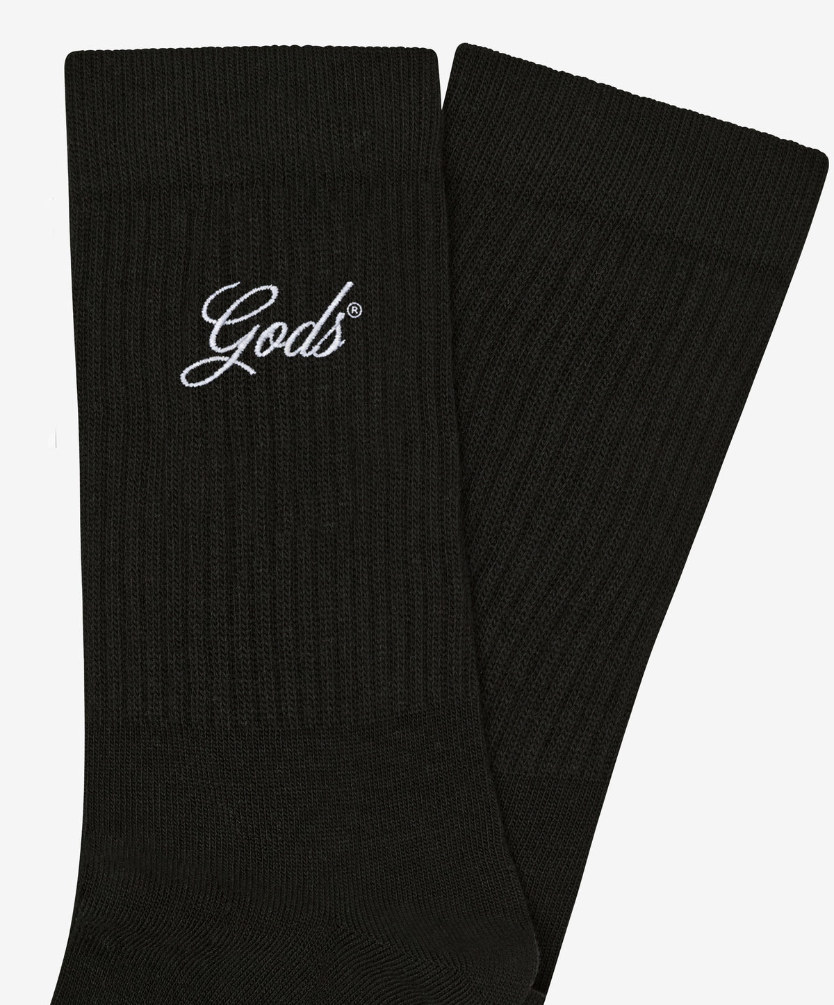 GODS SCRIPT SOCKS 2 PACK BW