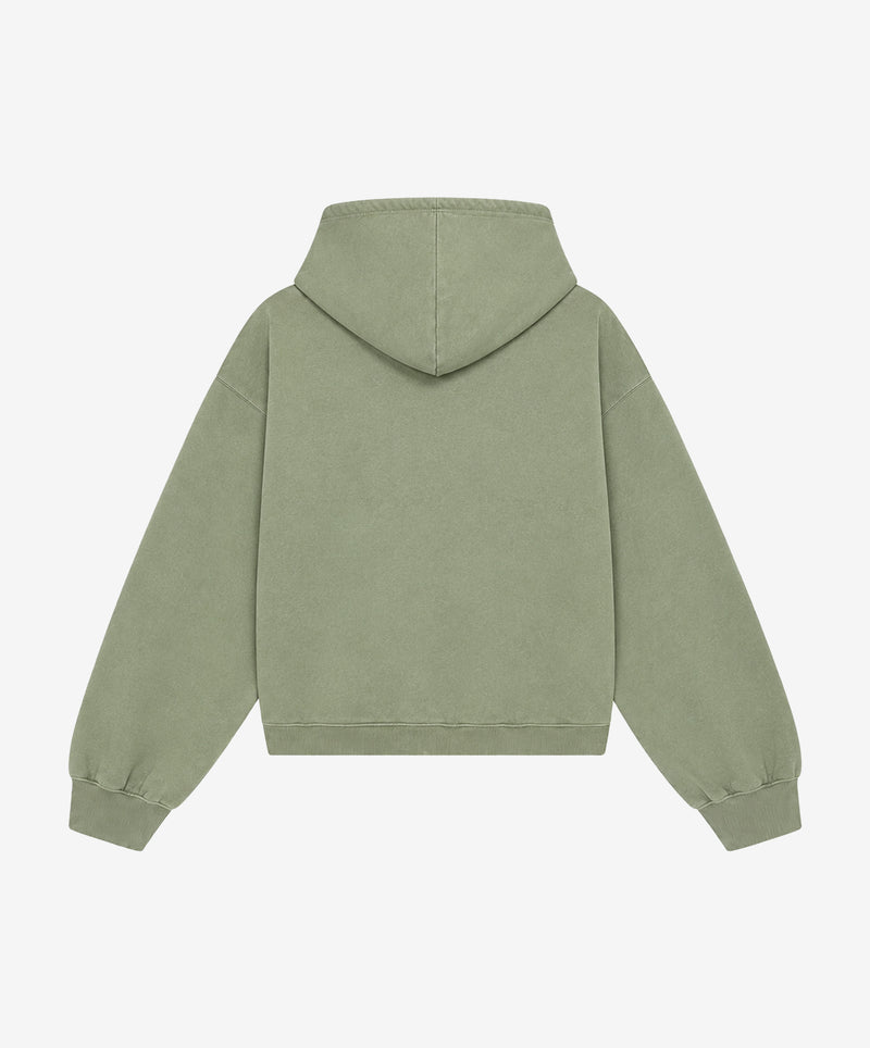 Big Pocket Zipper Green