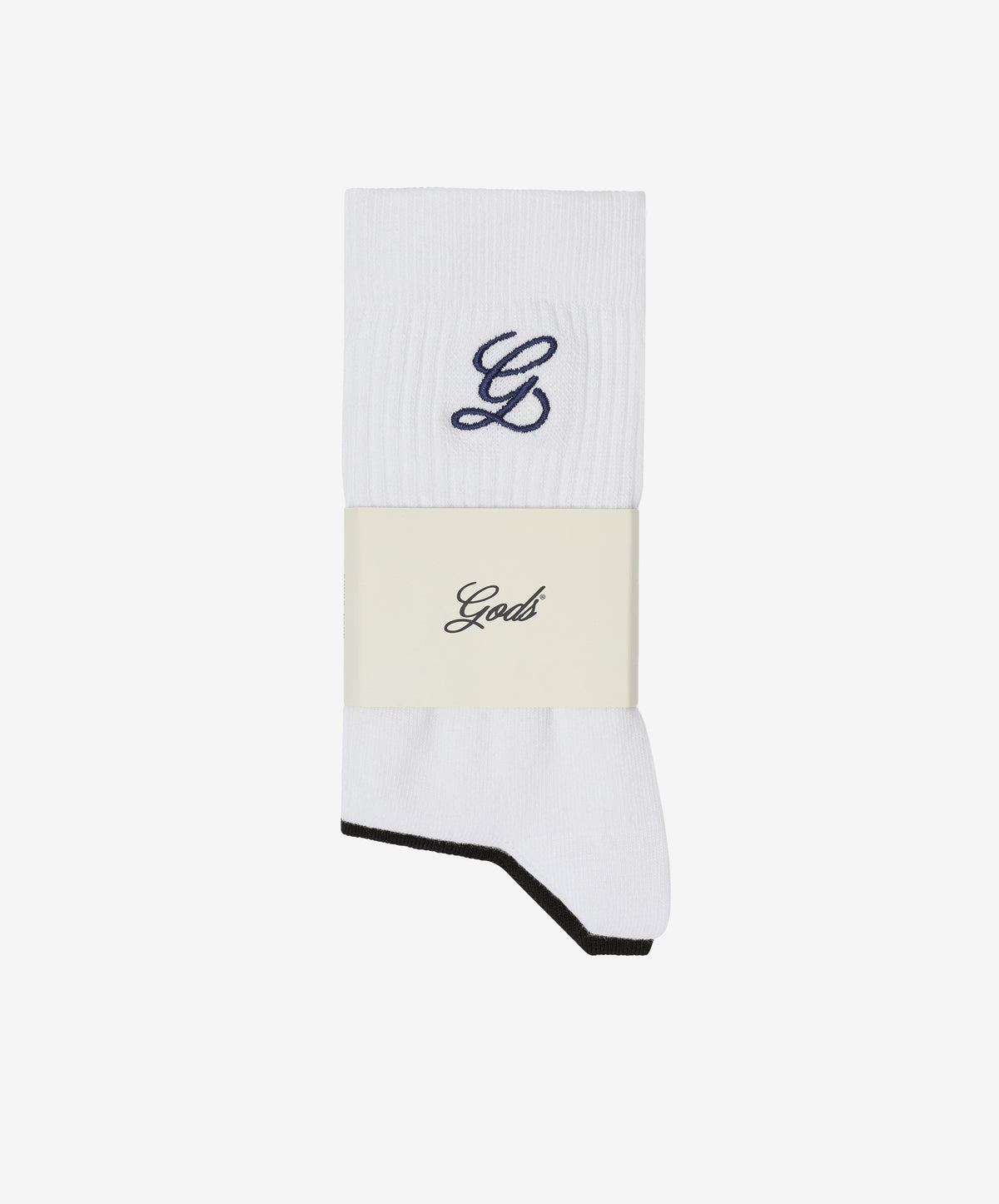 G LOGO SOCKS 2 PACK BW