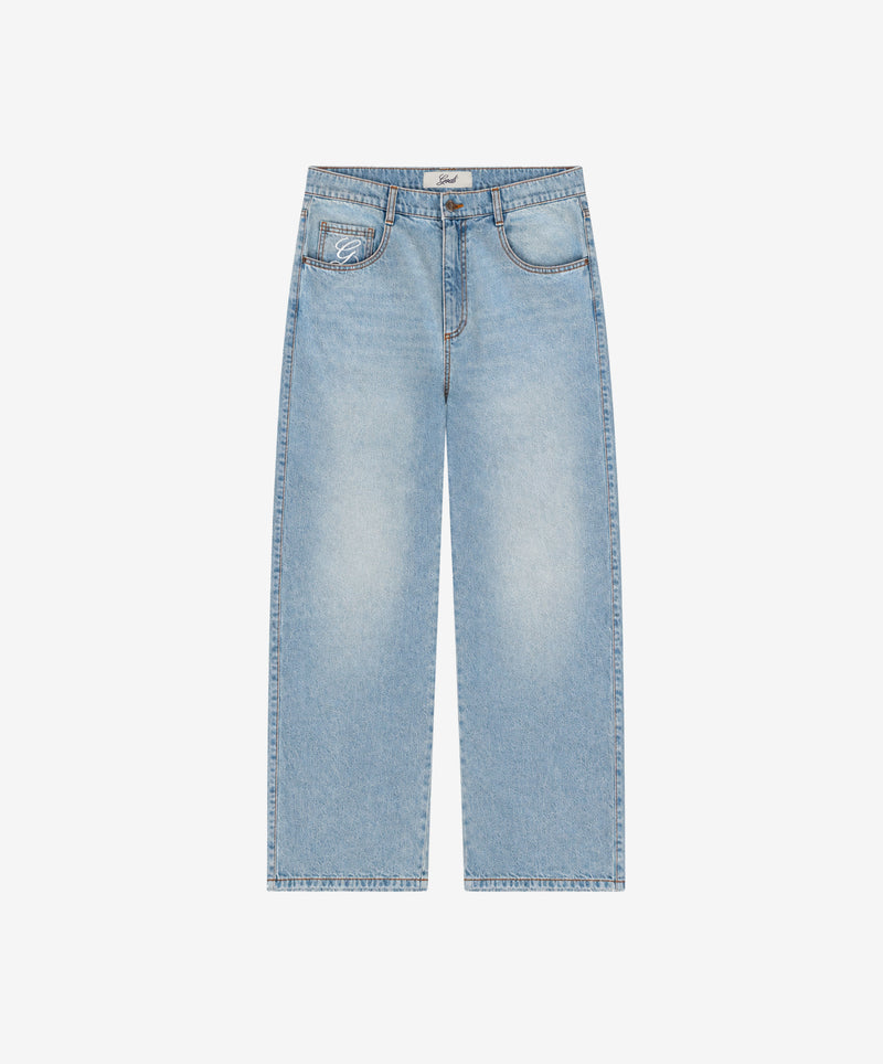 Regular Baggy Jeans Light Blue