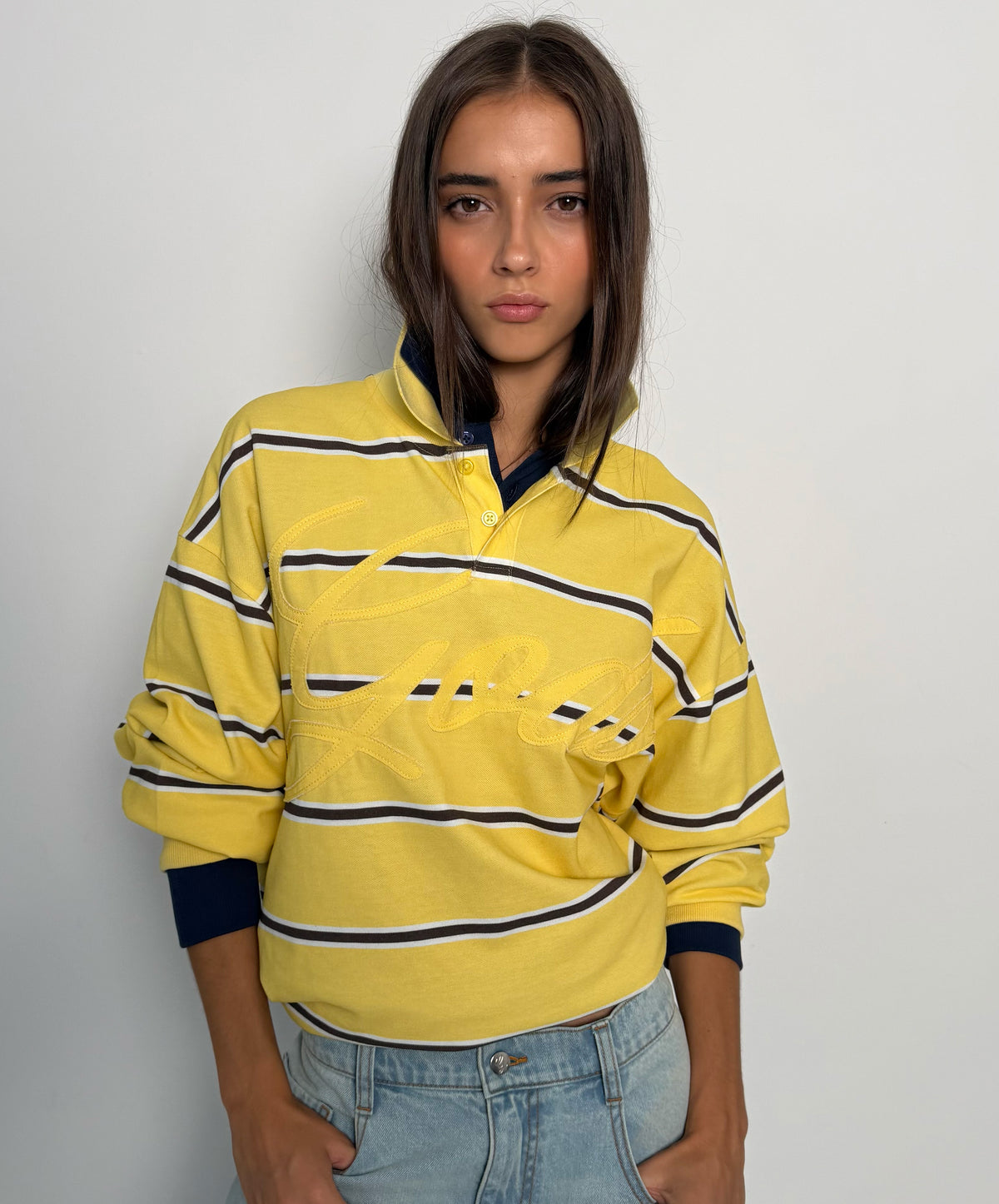 Gods Polo Tee Yellow