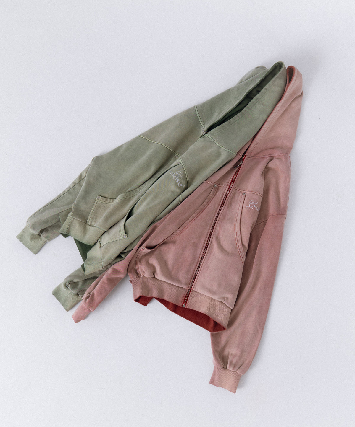 Big Pocket Zipper Green