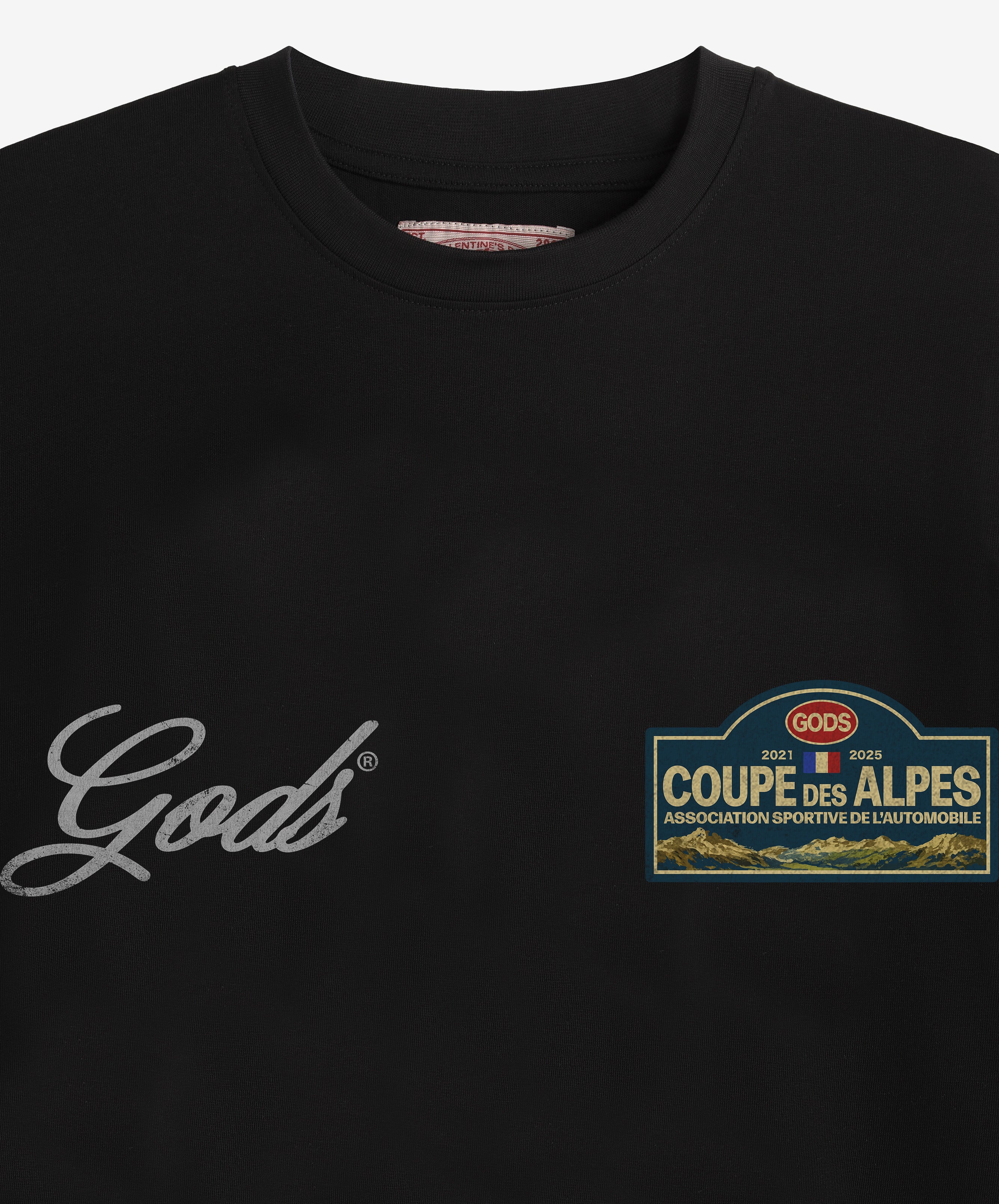 Coupe Des Alpes Tee Dark Grey