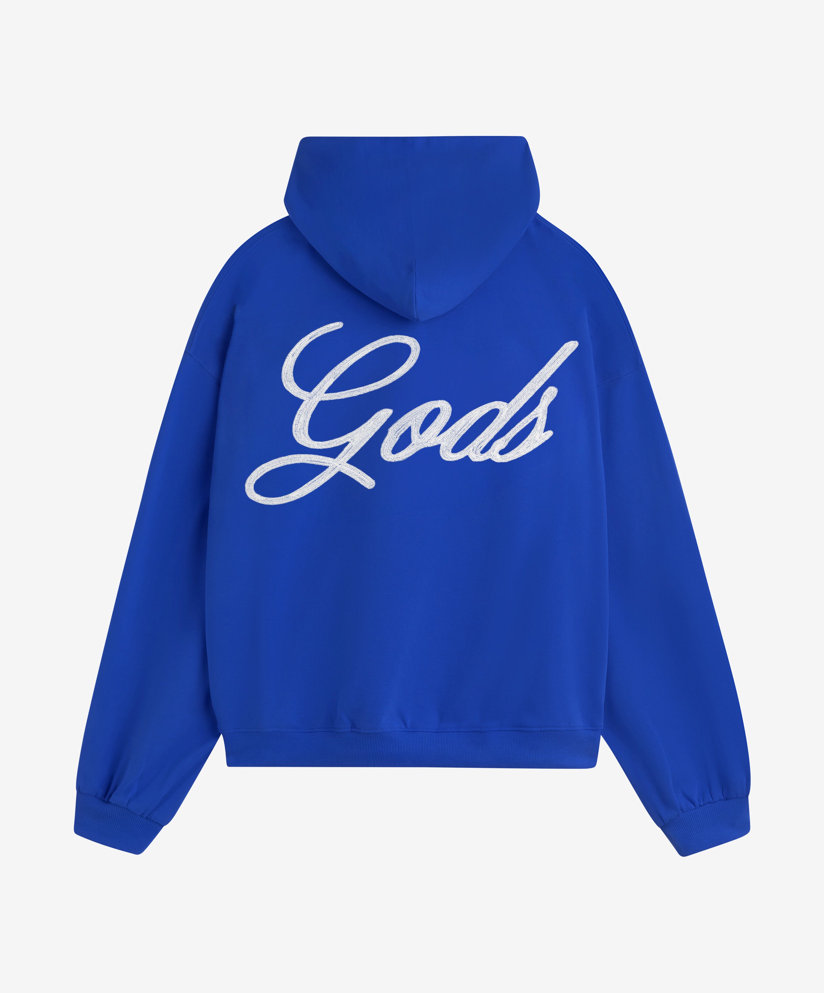 Love Script Hoodie Blue