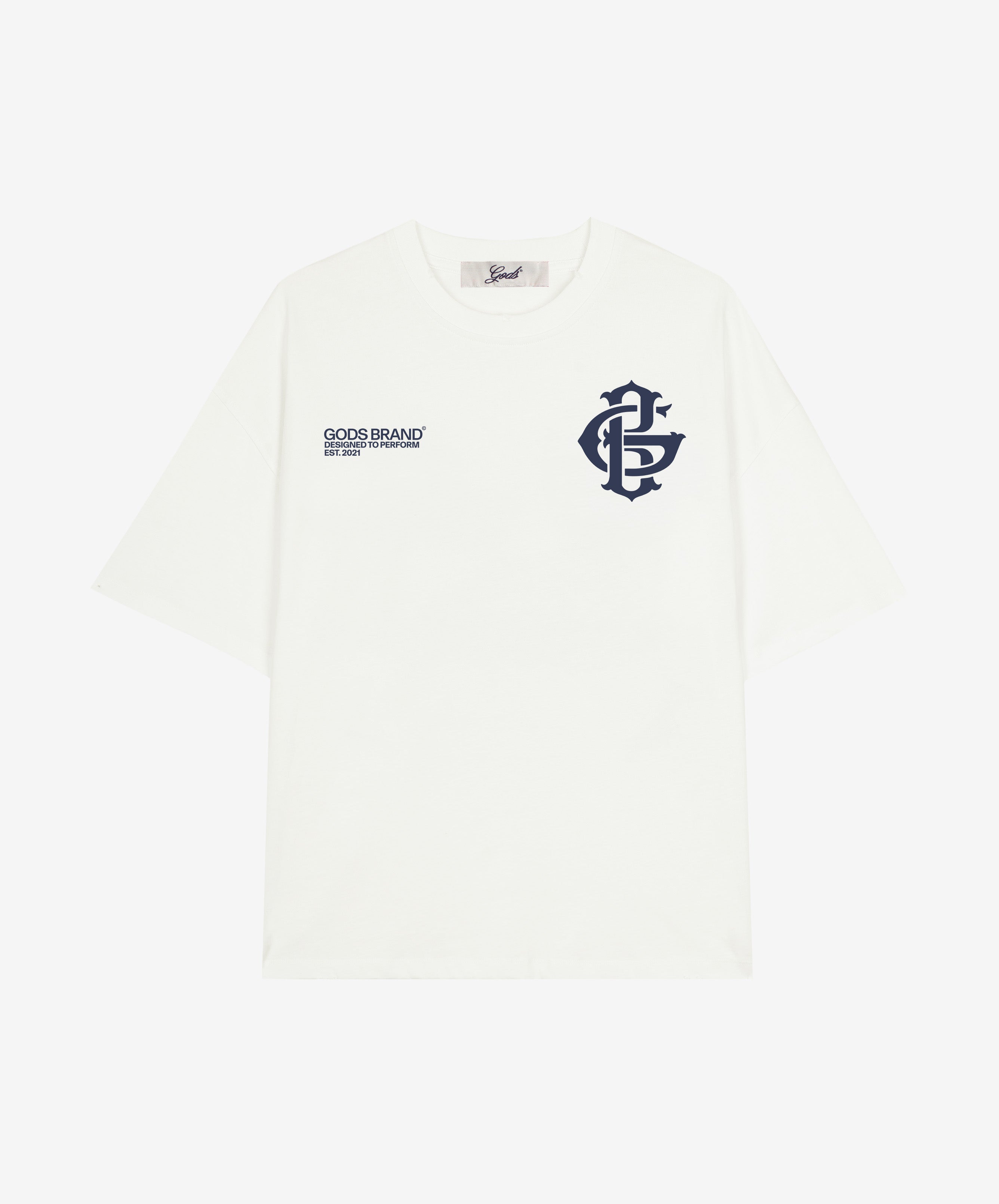Gods Brand Tee White