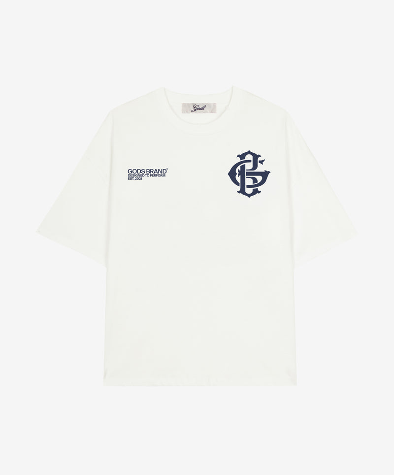 Gods Brand Boxy Tee White