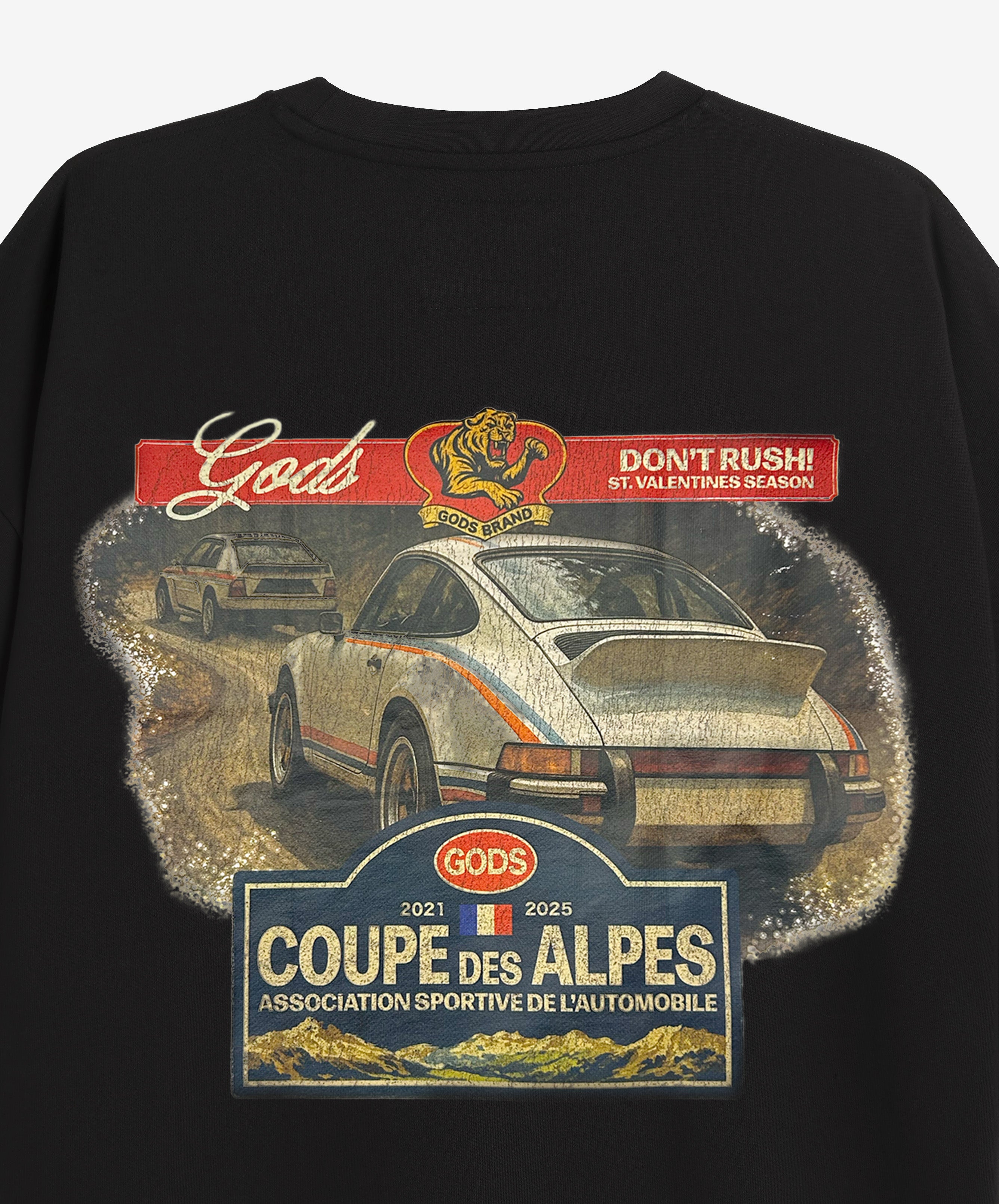 Coupe Des Alpes Tee Dark Grey