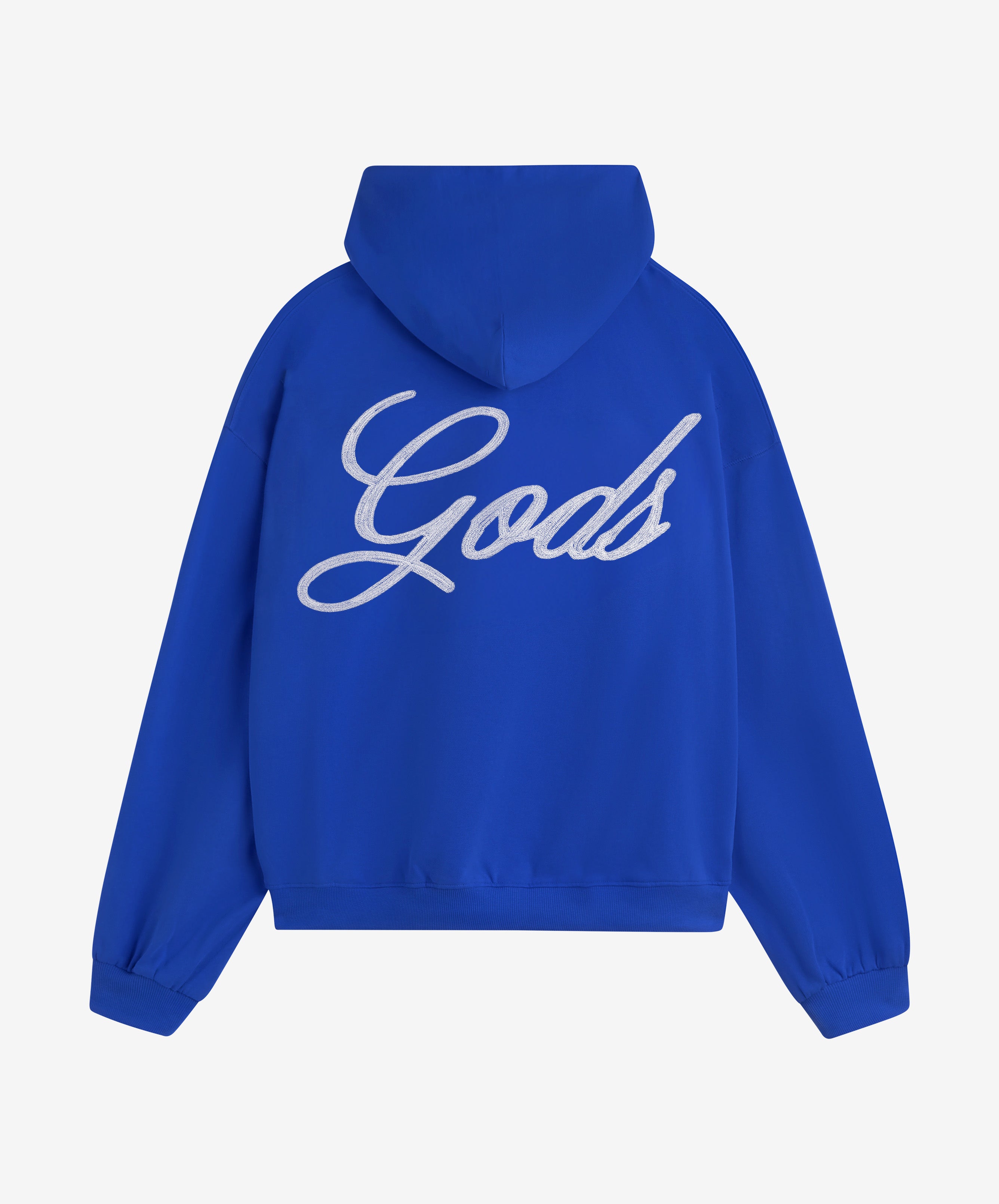 Love Script Hoodie Blue