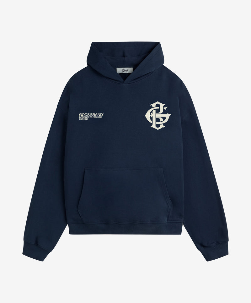 Gods Brand Hoodie Navy