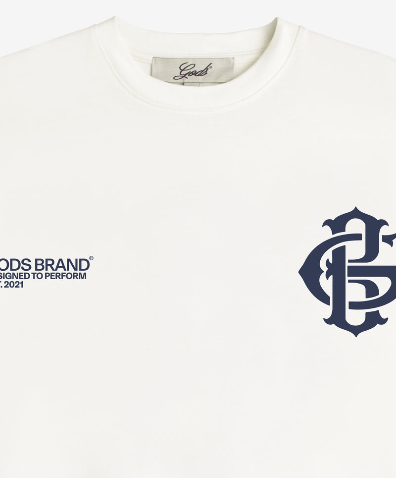 Gods Brand Boxy Tee White