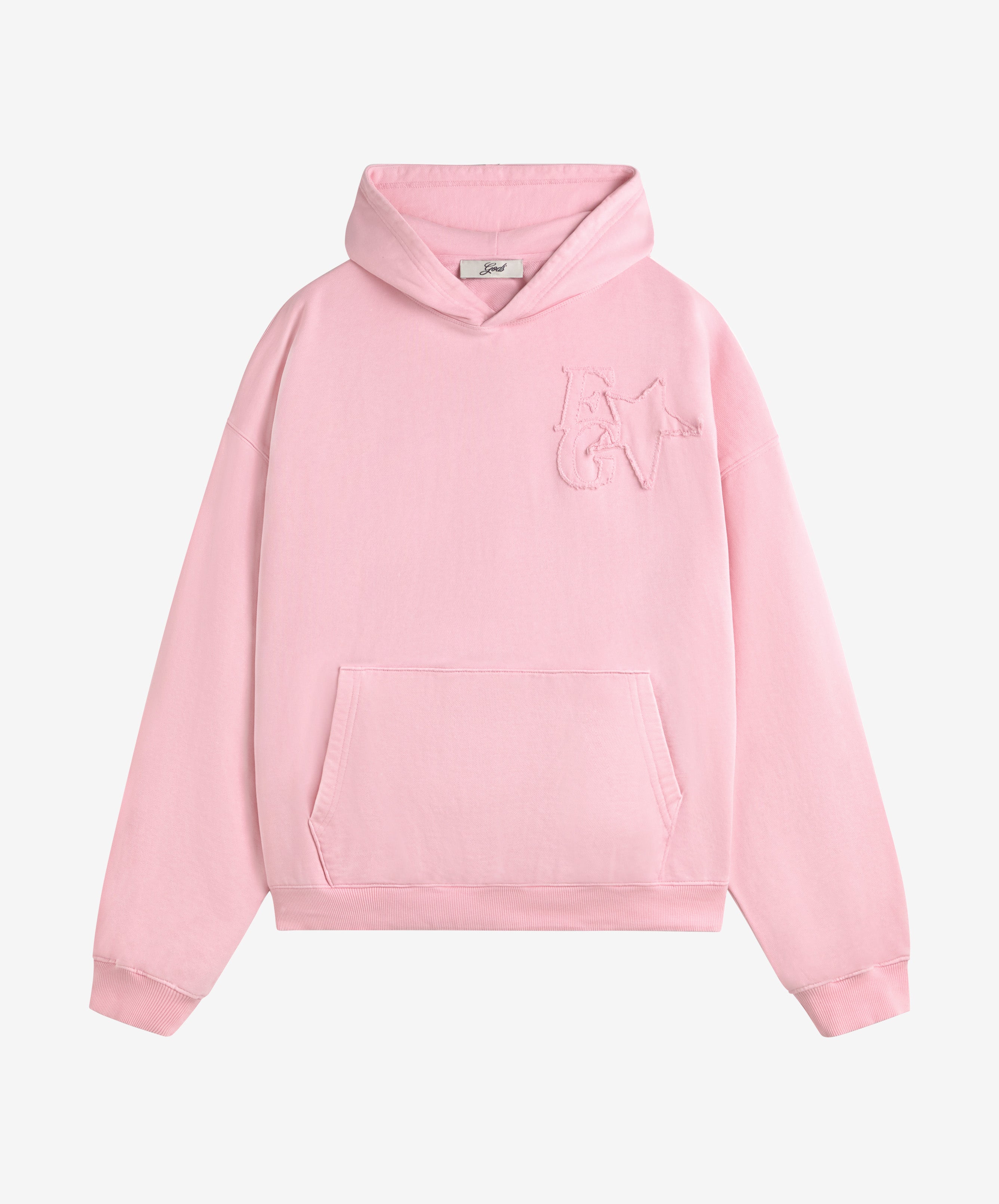 Star Washed Hoodie Rose