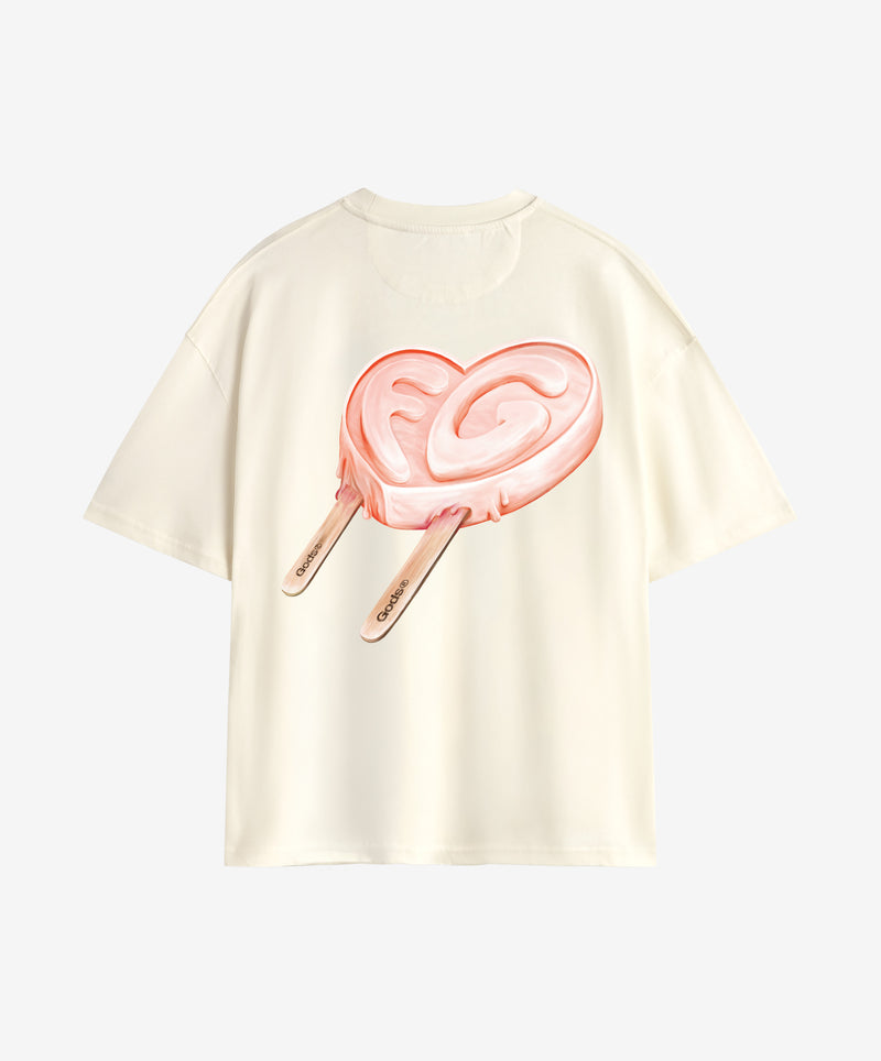 Iced Heart Tee Cream