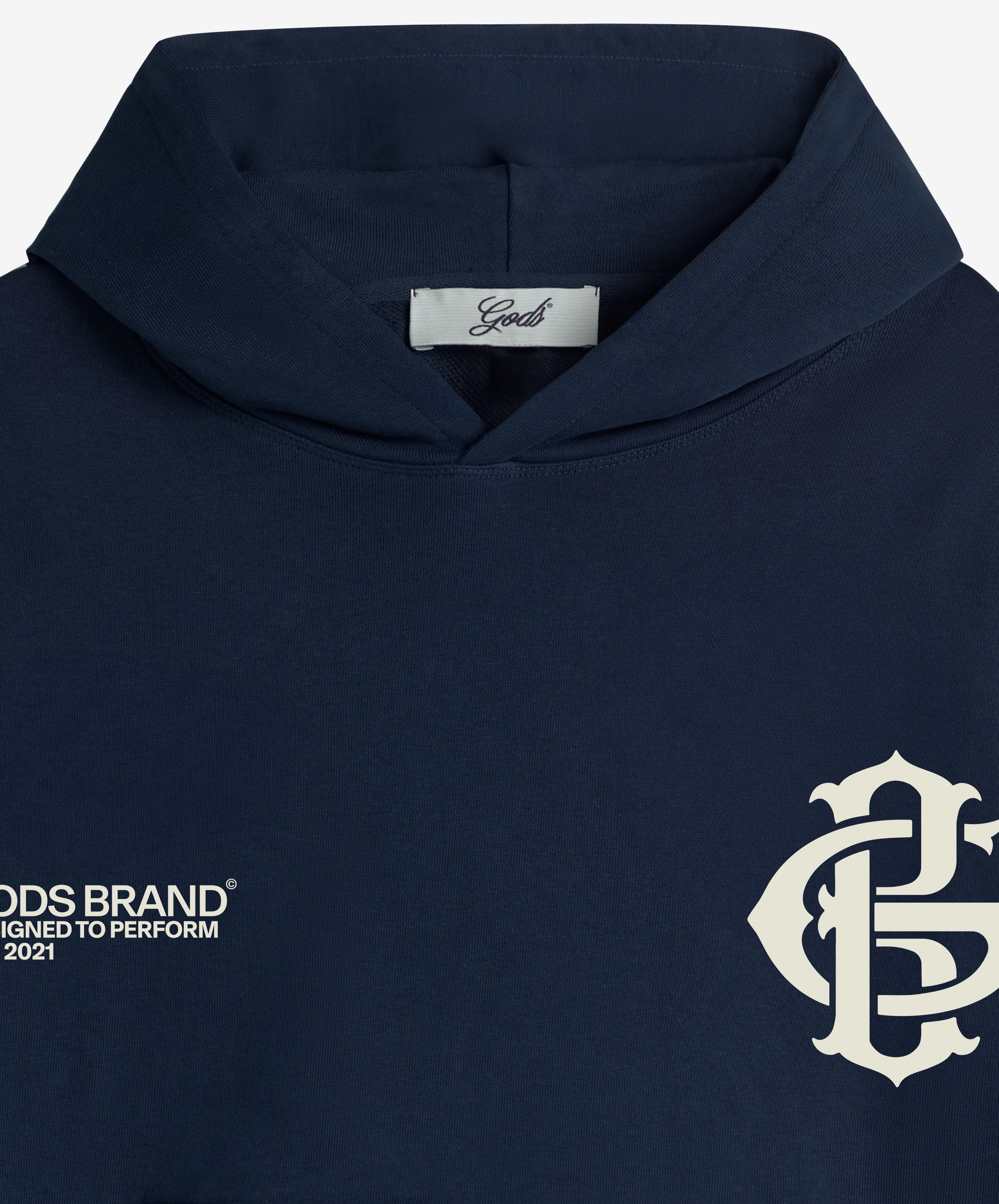 Gods Brand Hoodie Navy