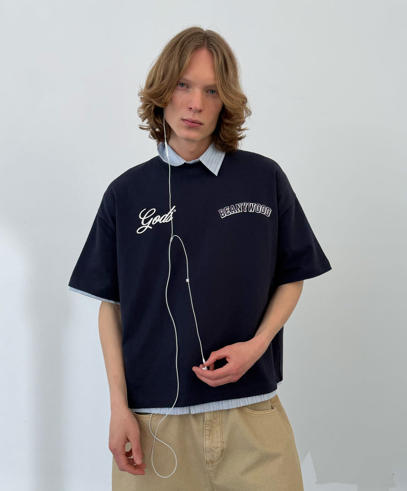 Beanywood Tee Navy