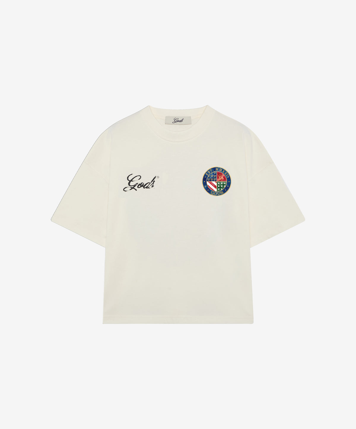 Heraldic Tee Cream