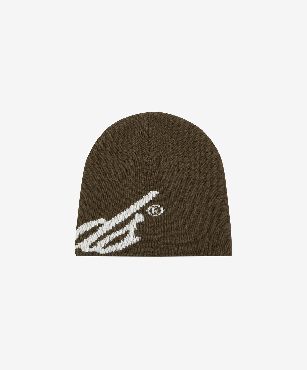 Gods Script Beanie Dark Green