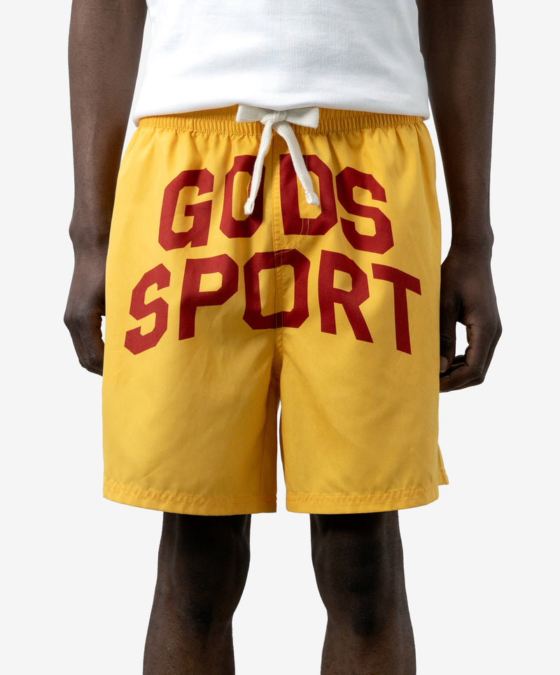 Gods Sport Swimsuit Yellow