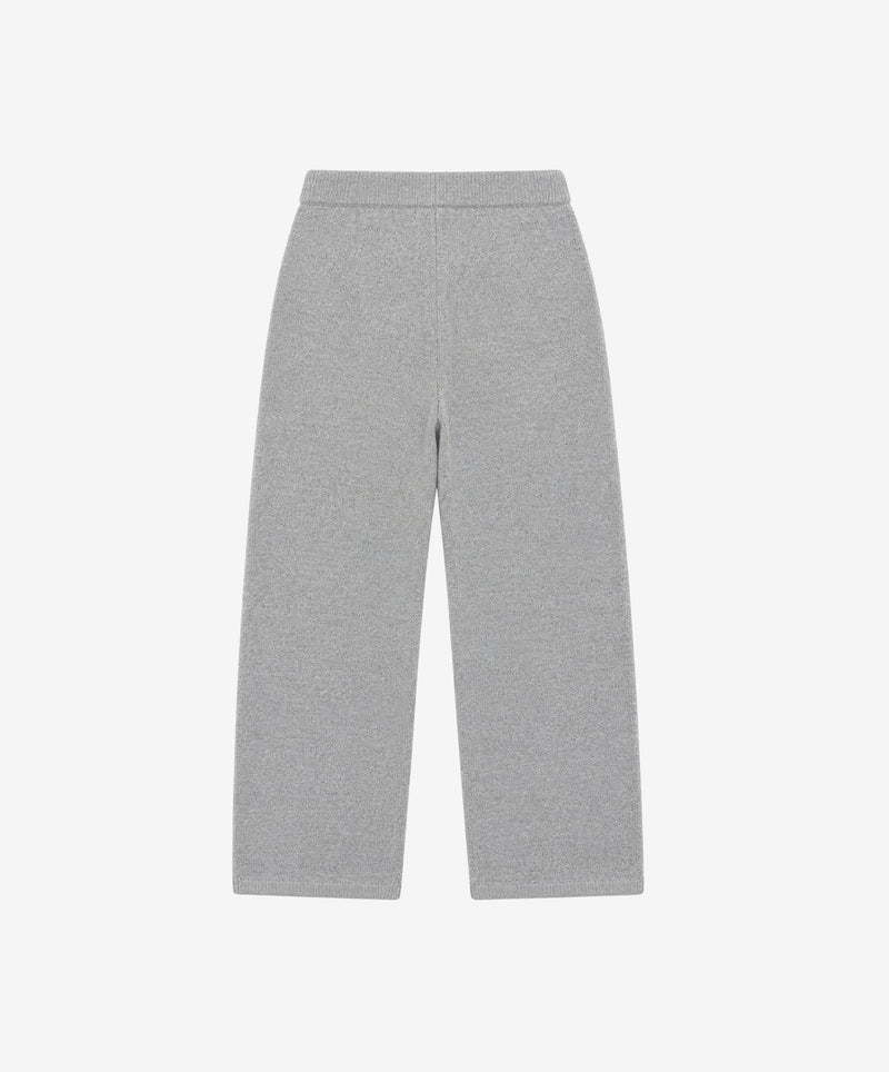 Handwritten Knitted Jogger Light Grey