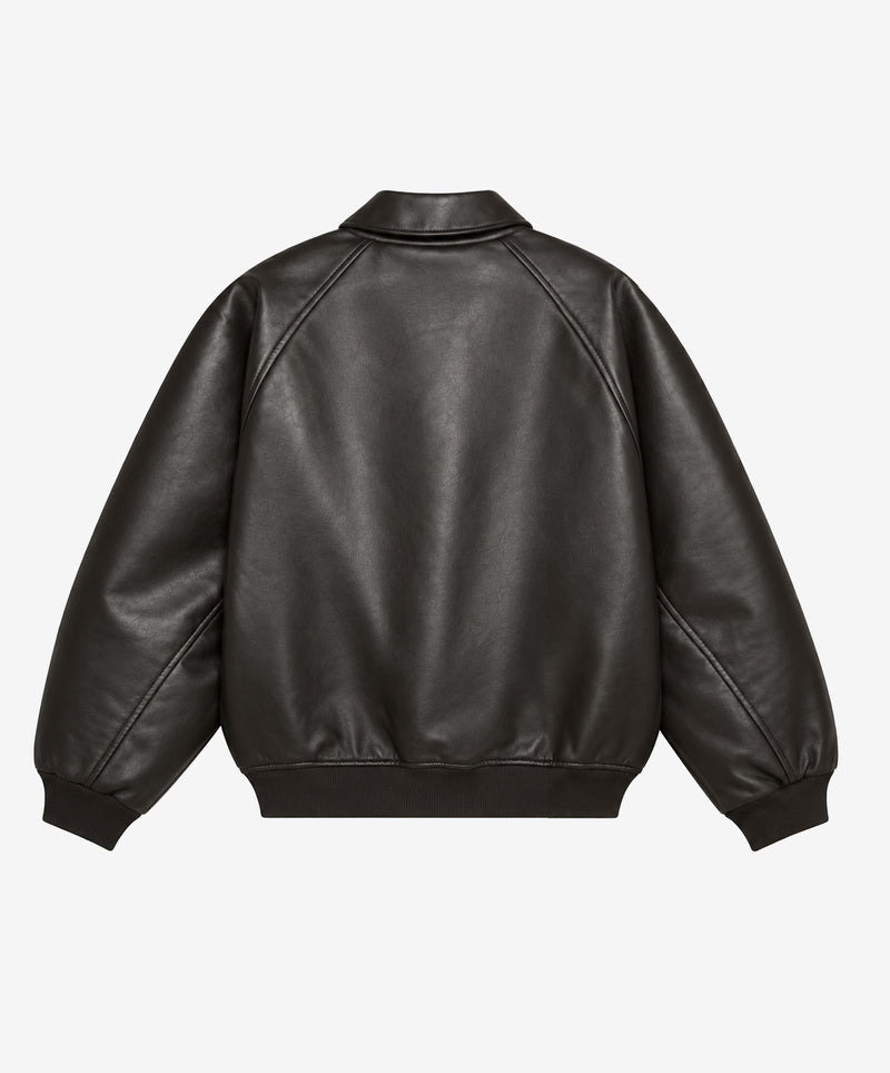 Vegan Leather Jacket Black