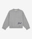 Handwritten Knitted Sweater Light Grey