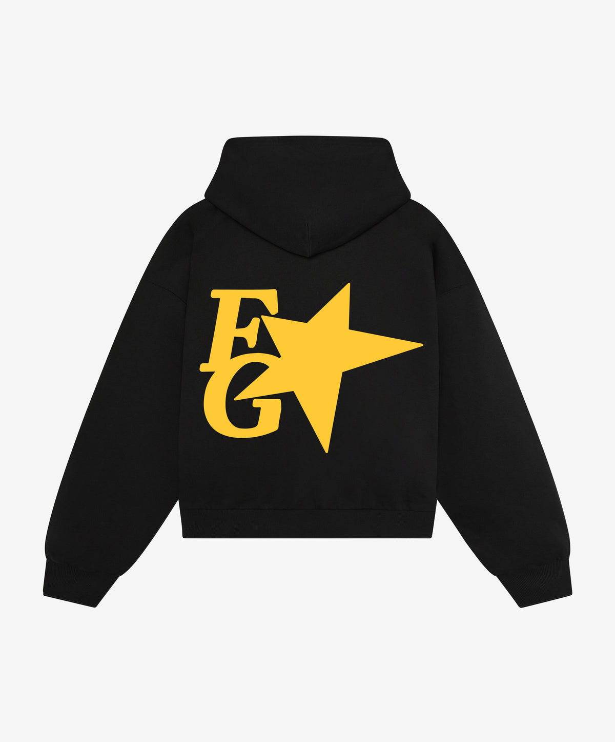 Gods Star Hoodie Black