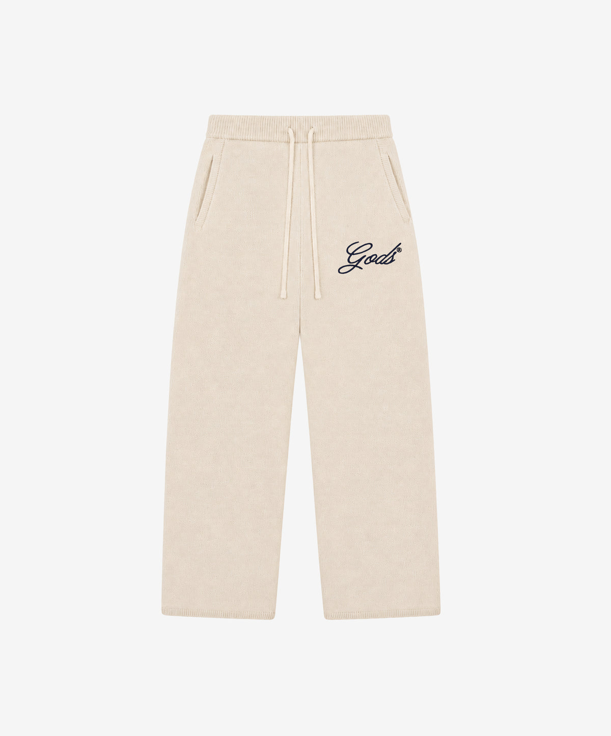 Handwritten Knitted Jogger Sand