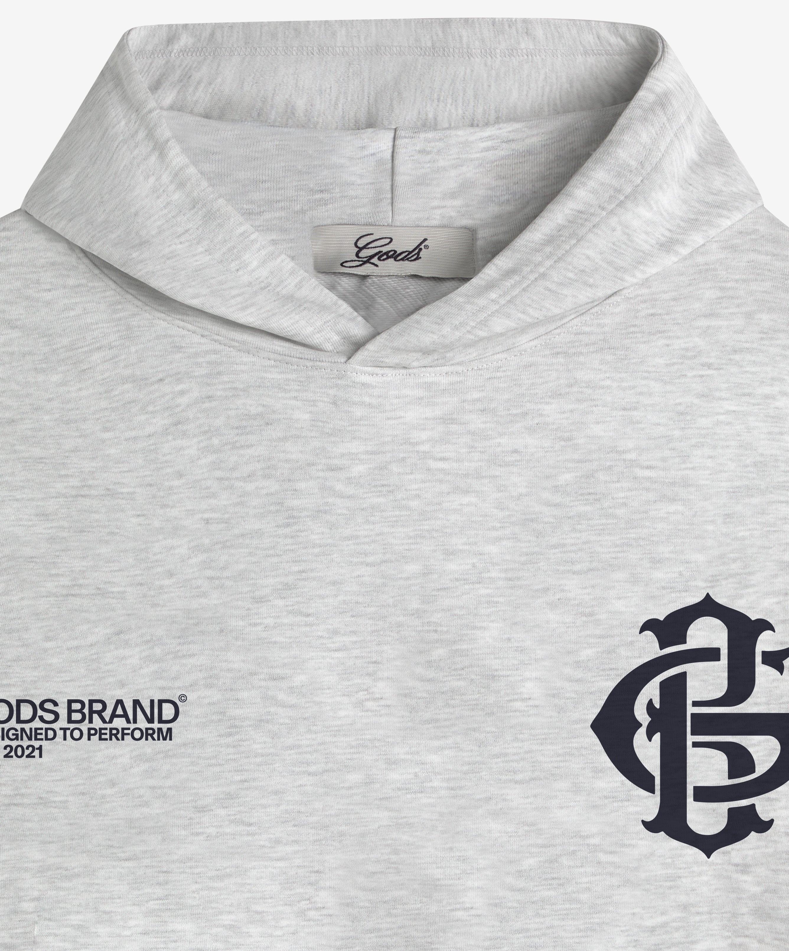 Gods Brand Hoodie Grey