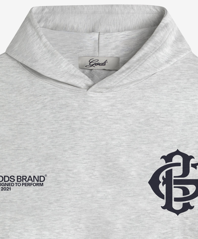 Gods Brand Hoodie Grey