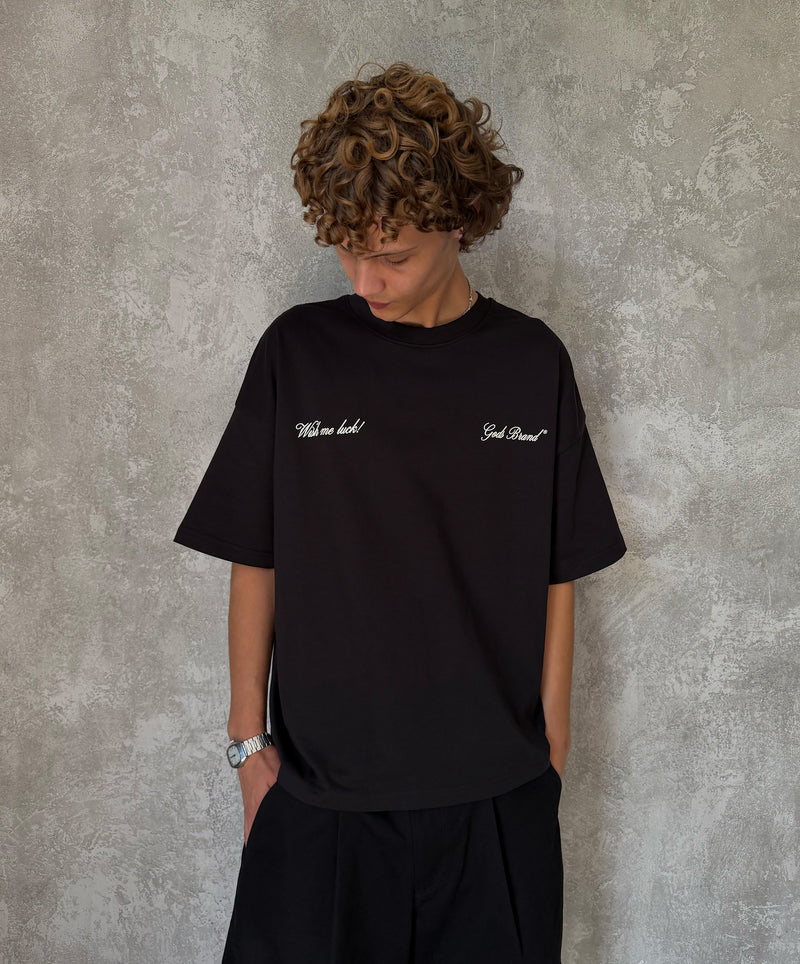 Red Dice Tee Black
