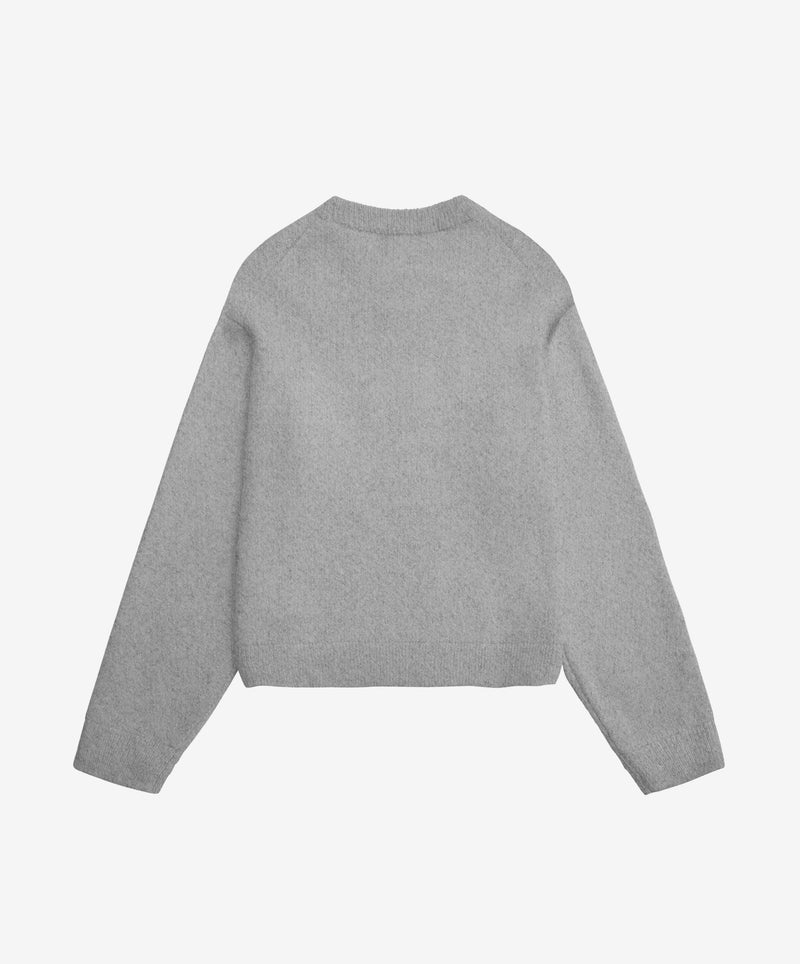 G'S Knitted Sweater Light Grey