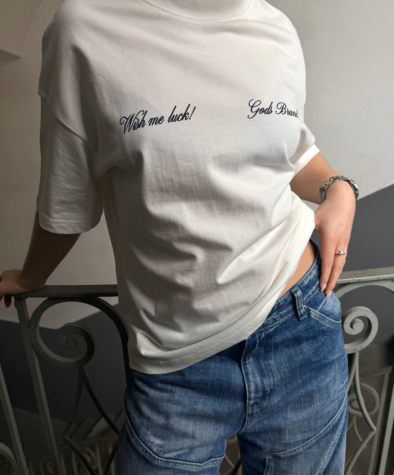 Red Dice Tee Cream