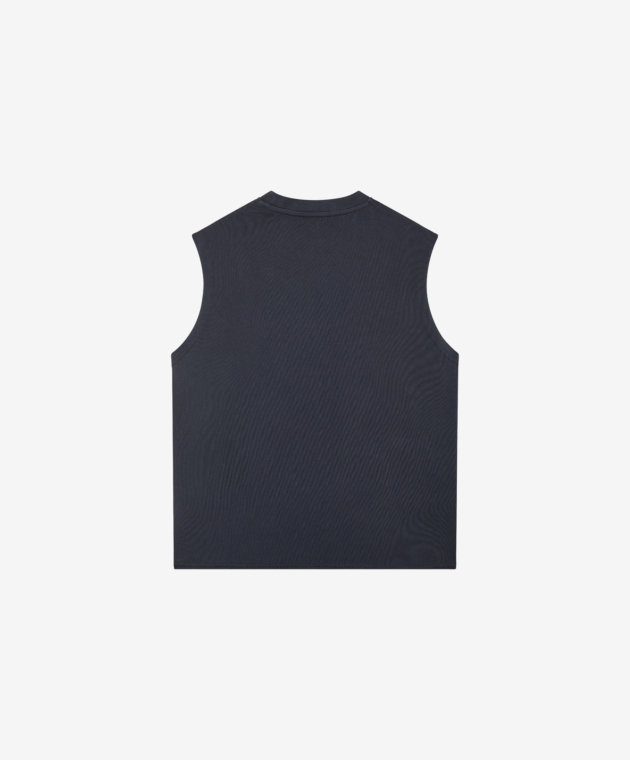 Star Sleeveless Tee Dark Grey