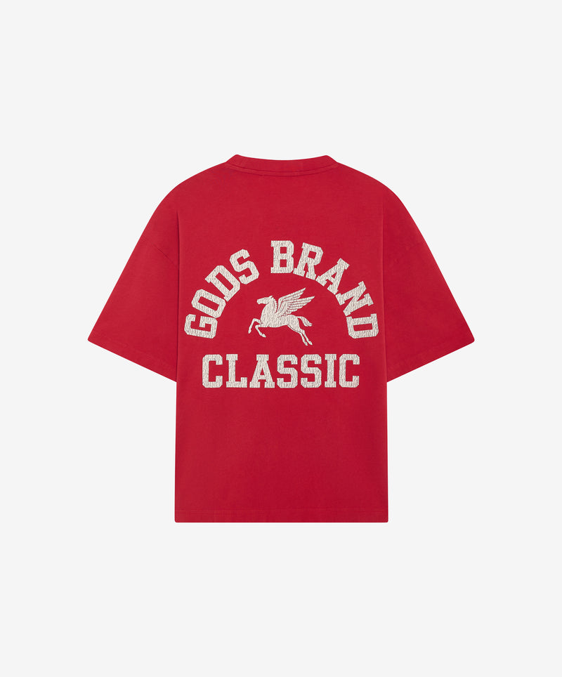 Classic Pegaso Tee Red