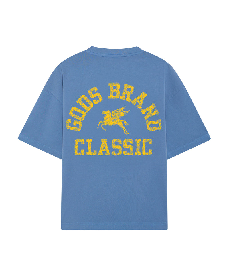 Classic Pegaso Tee Blue