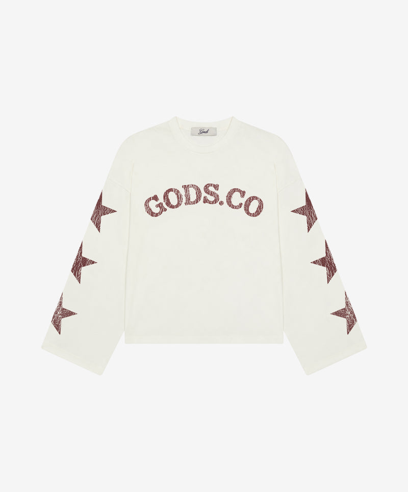 Stars Longsleeve Cream