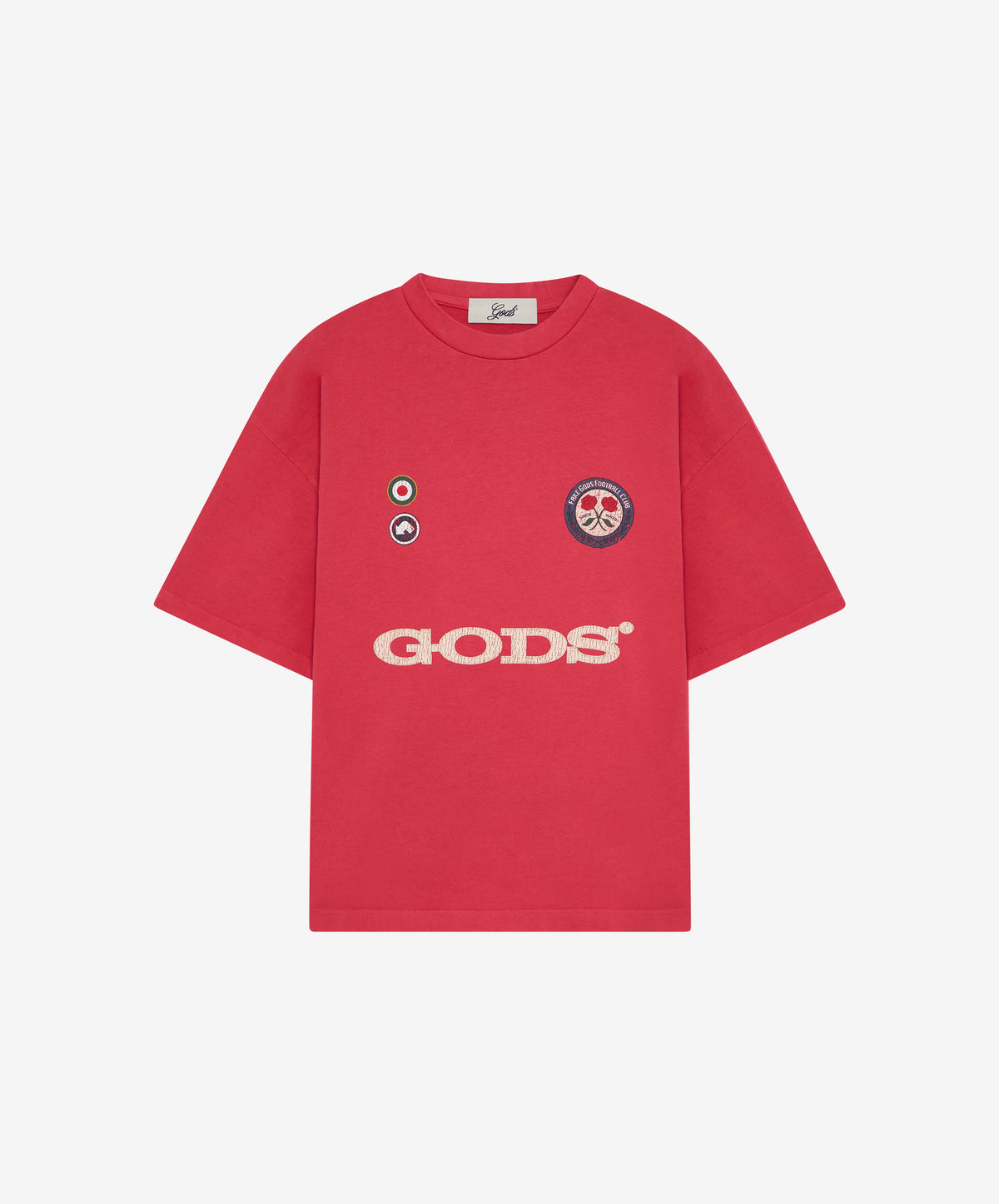 Gods FC Tee Red