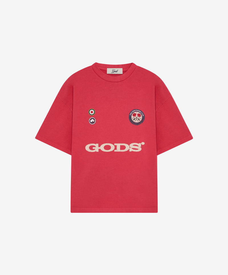 Gods FC Tee Red