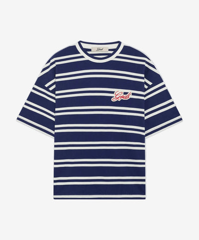 Gods Stripped Tee Navy