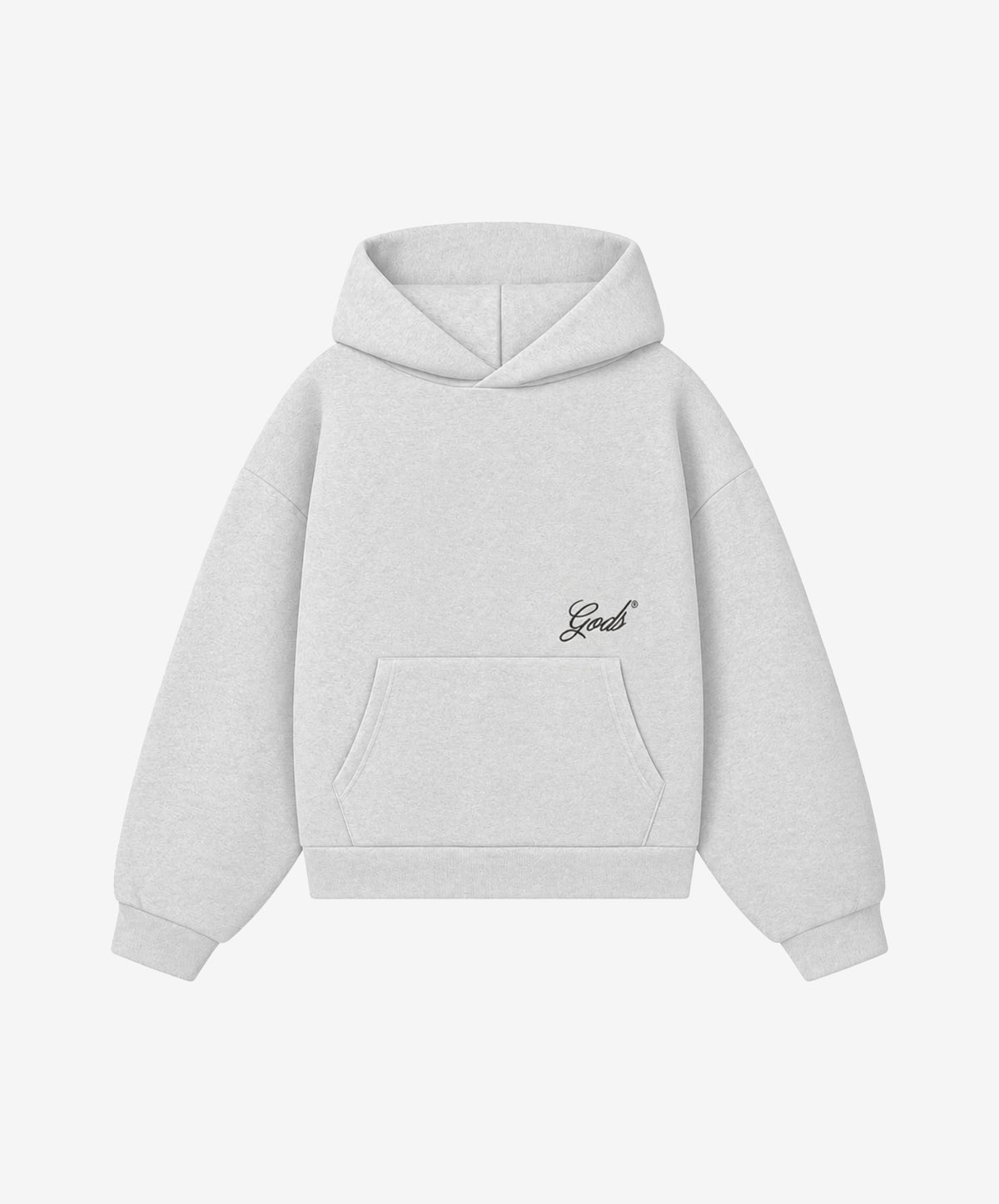 Handwritten Hoodie Light Grey