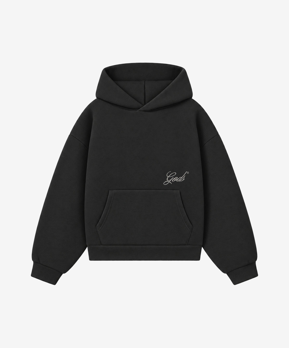 Handwritten Hoodie Dark Grey