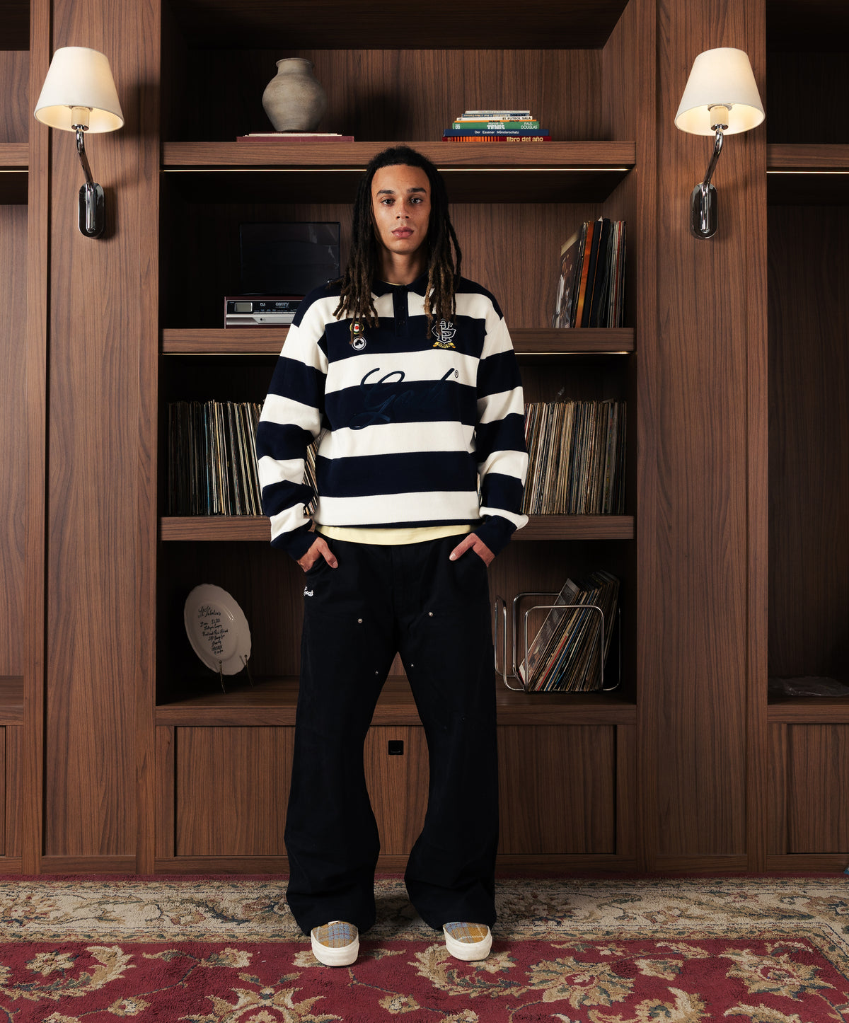 Polo Knitted Longsleeve Navy