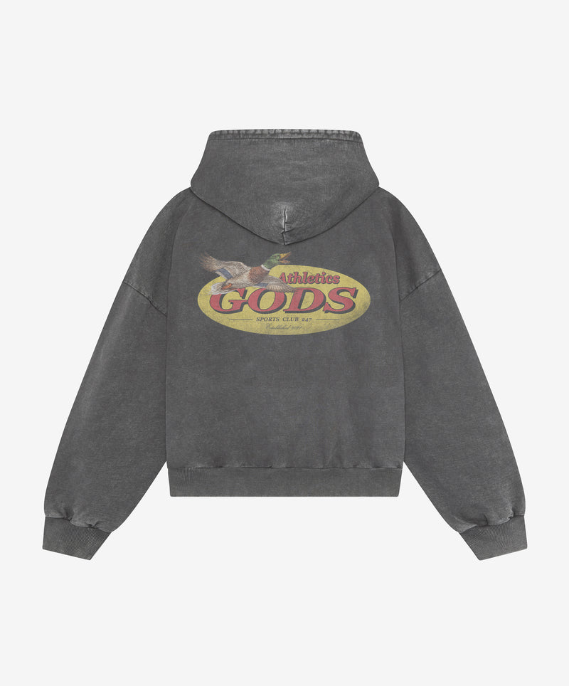 Ducks Washed Hoodie Anthra