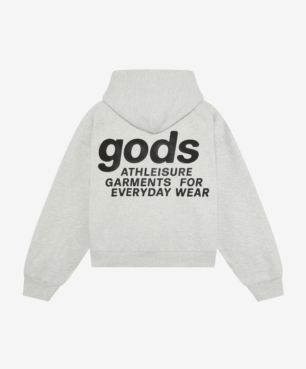 Puffy Athleisure Zipper Grey