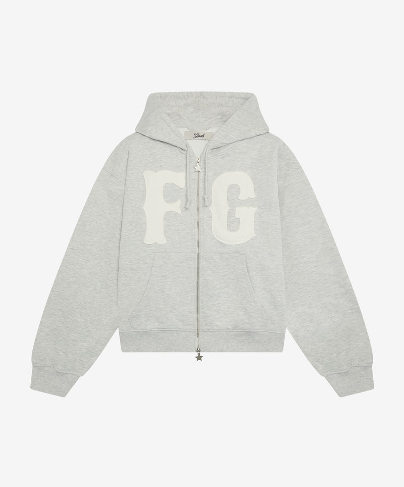 FG Zipper Grey Melange