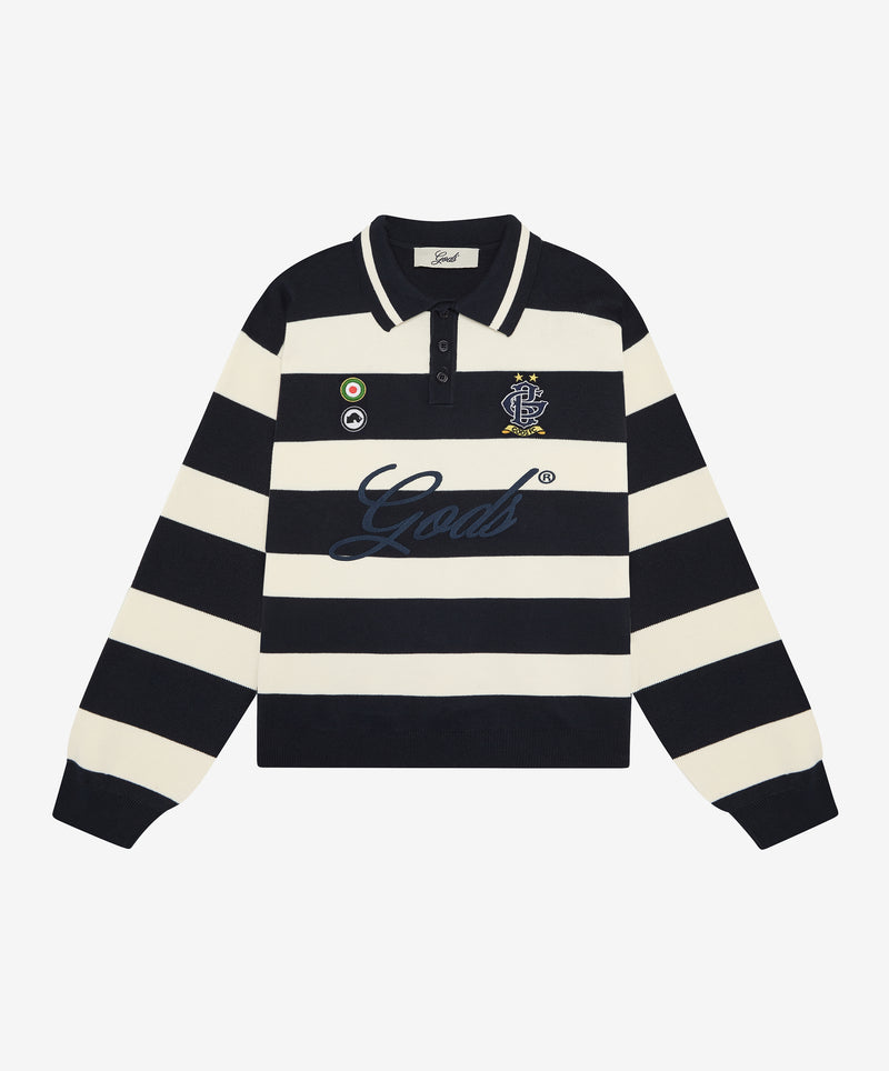 Polo Knitted Longsleeve Navy