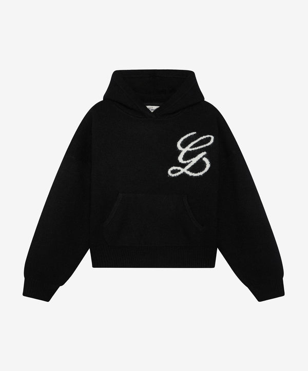 Jacquard Knit Black