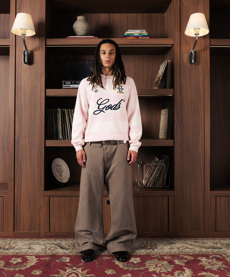 Polo Knitted Longsleeve Rose