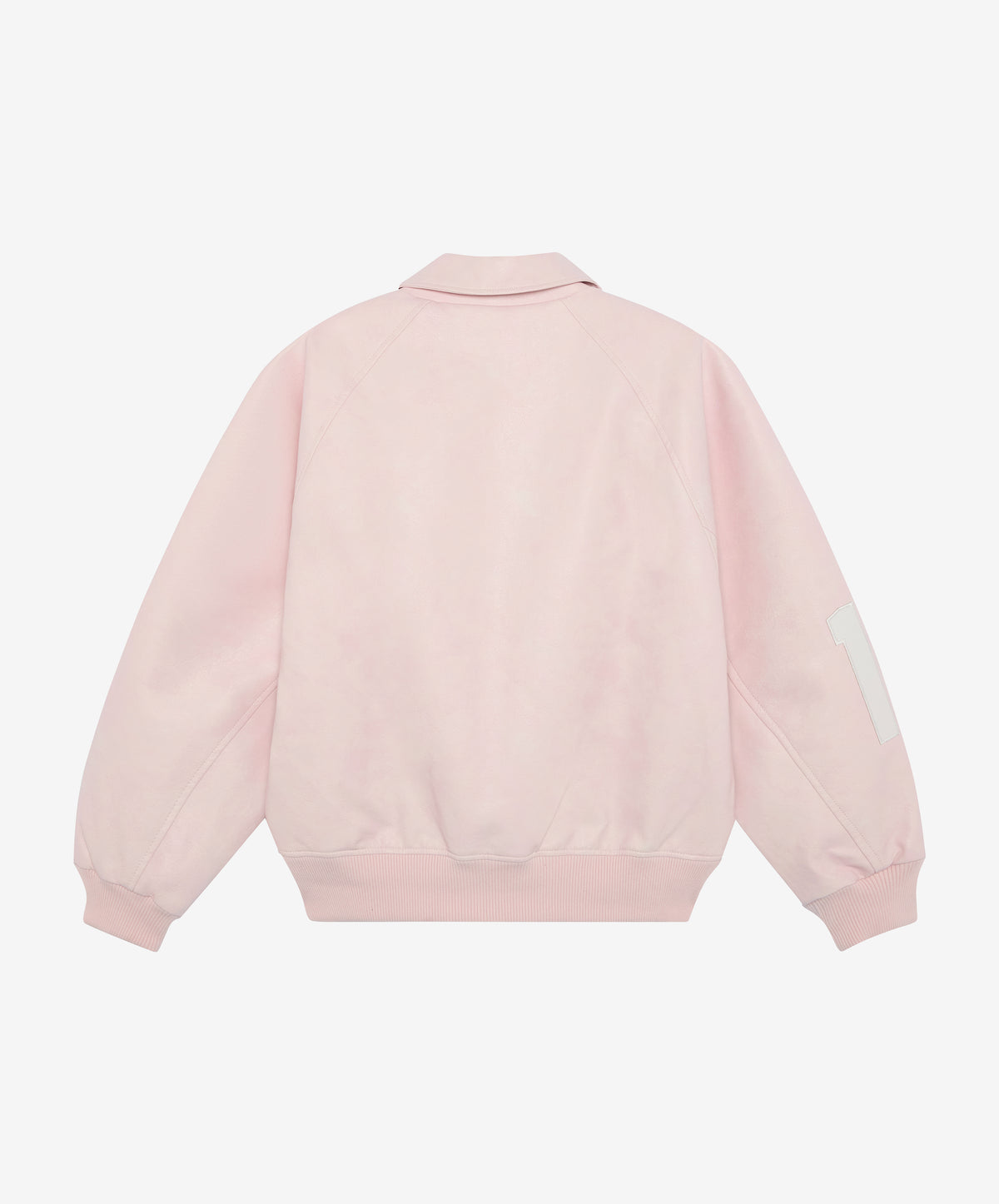Vegan Leather Jacket Pink