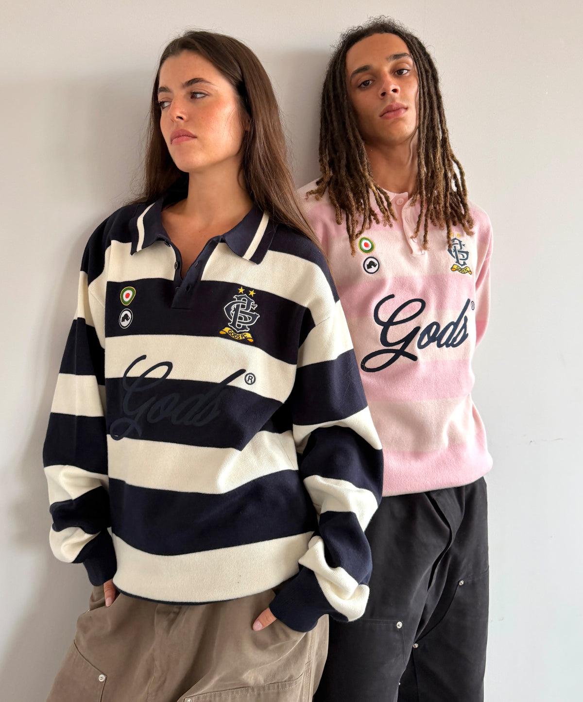 Polo Knitted Longsleeve Rose
