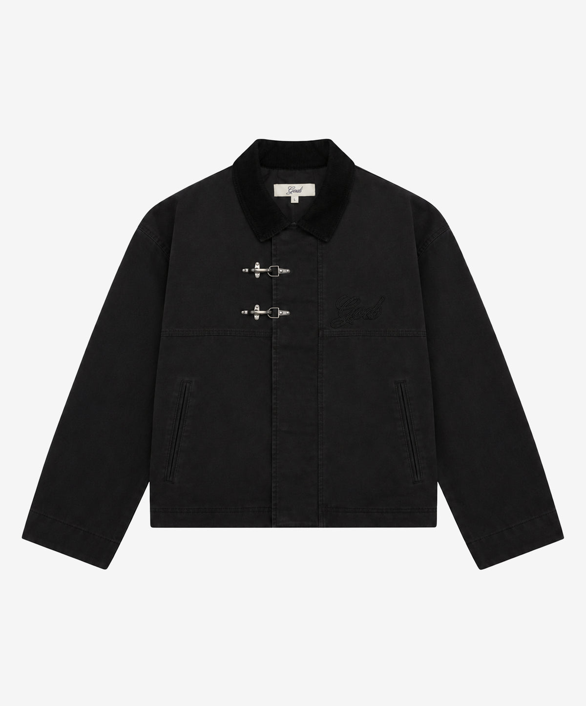 Fireman Clasp Jacket Black